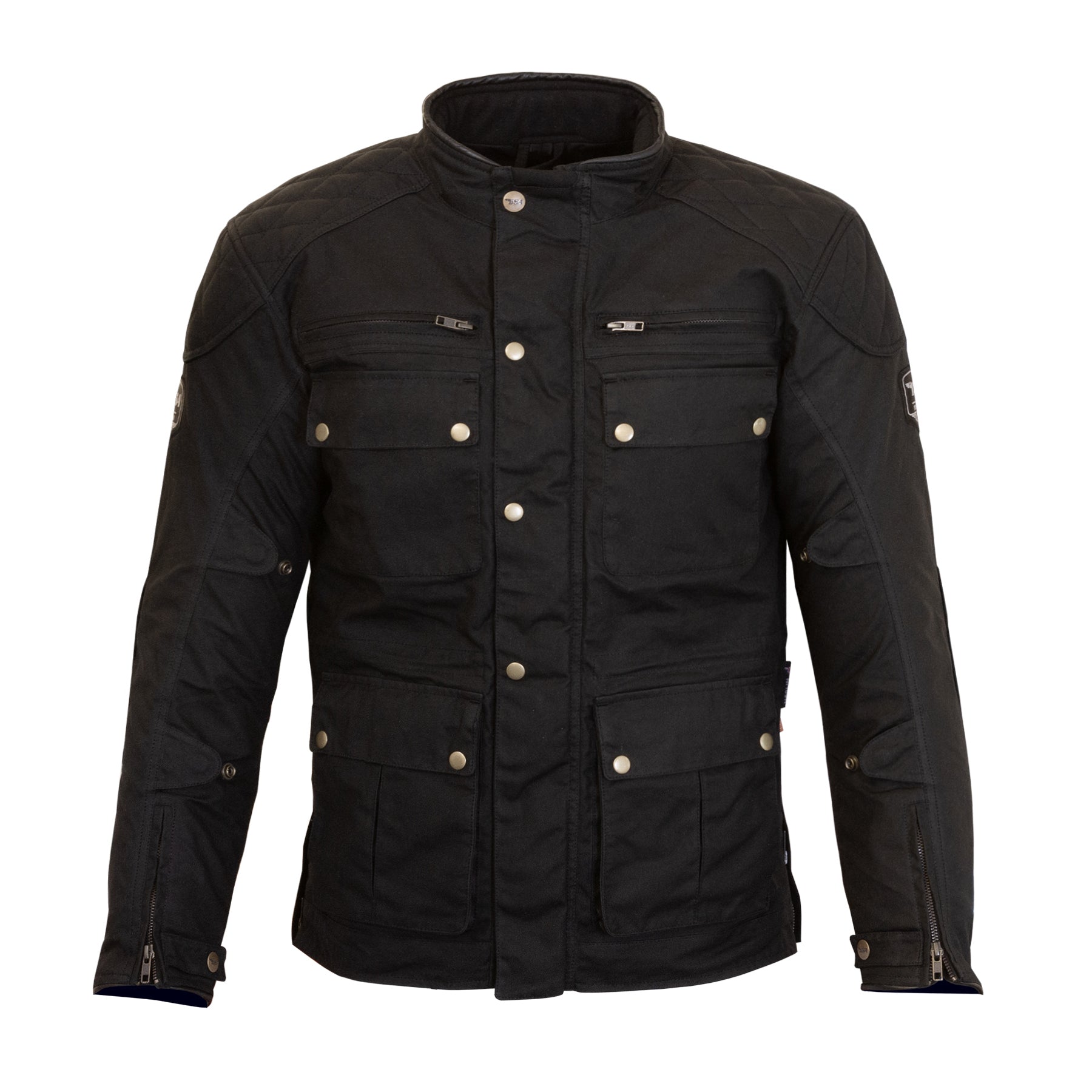 Leather Wachsjacke Modeka Empire Wax Jacket Black – BSA Motorcycles